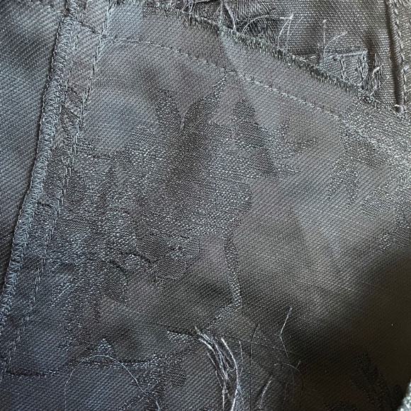 Ann Demeulemeester Distressed Denim Mini Skirt - Picture 5 of 8